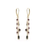 Boucles d'oreilles Io & Te  Femme in Argent Granato ORMPAGRDO